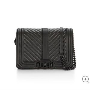COPY - Rebecca Minkoff Chevron Quilted Small Crossbody